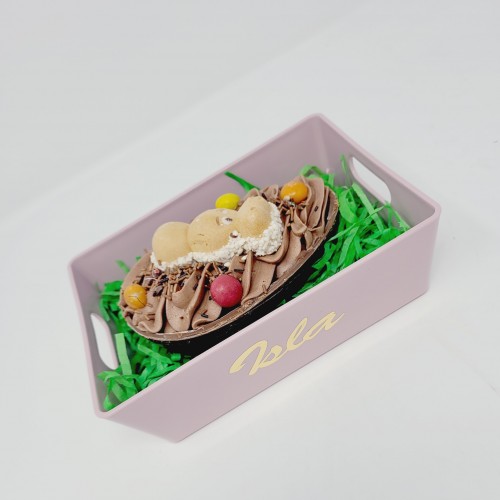 Personalised Filled Easter Egg Half.  Personalised Filled Easter Egg Half.