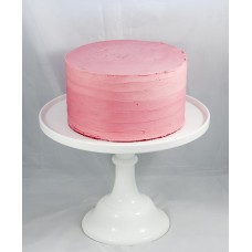 Ombre Cake with strawberry sponge
