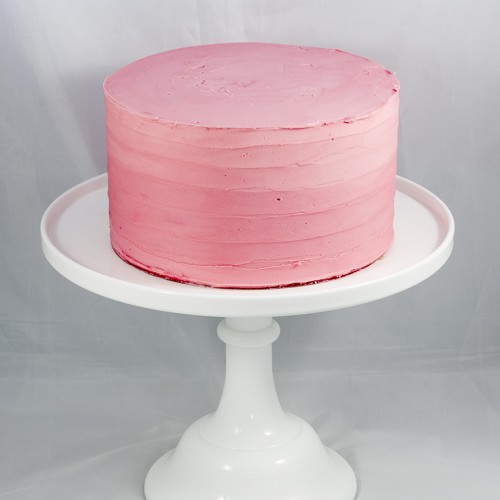 Ombre Cake with strawberry sponge Ombre Cake with strawberry sponge