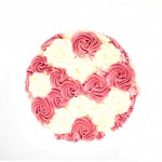 Celebration Cake with Rose Buttercream Celebration Cake with Rose Buttercream