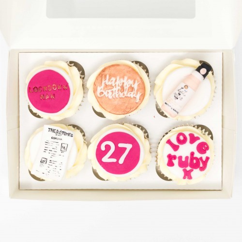 6 x Customised Cupcakes 
