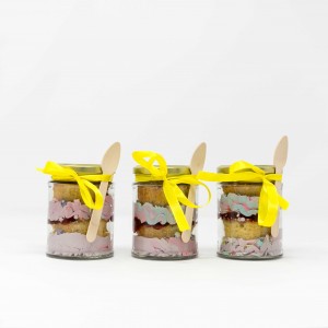 Unicorn Inspired Cupcakes In a Jar x 3 jars