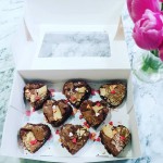 Love Heart Brownies Love Heart Brownies