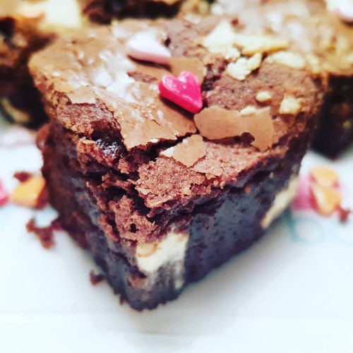 Love Heart Brownies Love Heart Brownies
